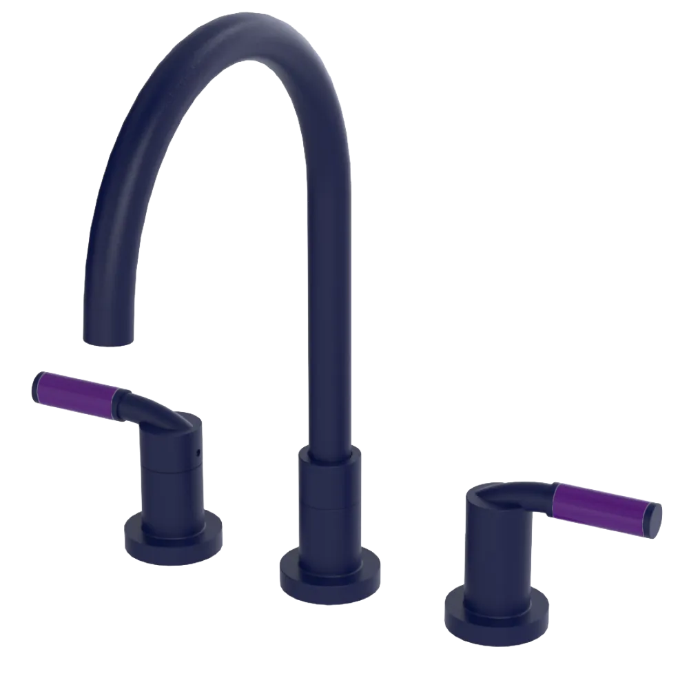 Rubinet Widespread Kitchen Set Midnight Blue