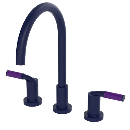 Rubinet Widespread Kitchen Set Midnight Blue