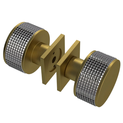 Rubinet Shower Door Knob (set) Antique Brass Matt