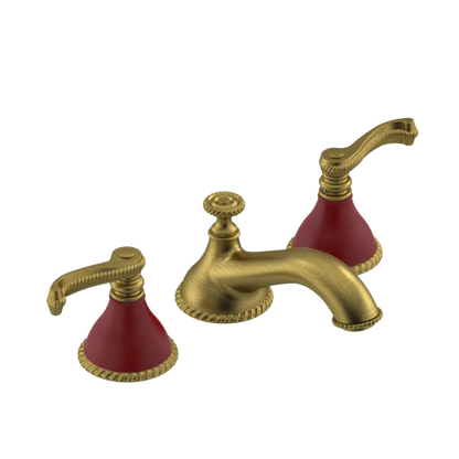 Rubinet Widespread Lav. Set. (less drain) Antique Brass Matt