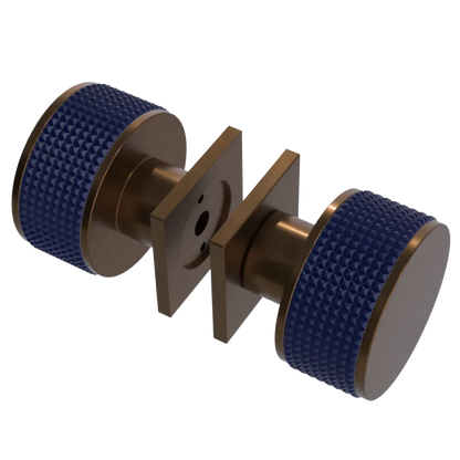 Rubinet Shower Door Knob (set) Tuscan Brass