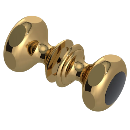 Rubinet Shower Door Knob (set) Gold