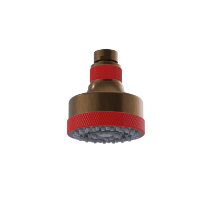 Rubinet 3 FUNCTION SHOWER HEAD Tuscan Brass