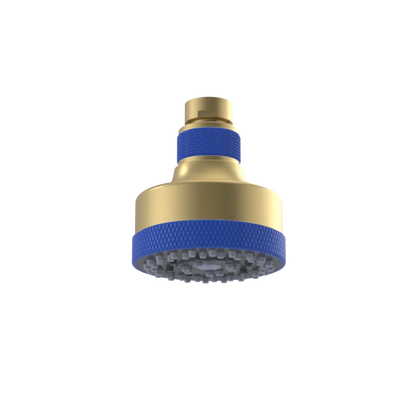 Rubinet 3 FUNCTION SHOWER HEAD Satin Brass