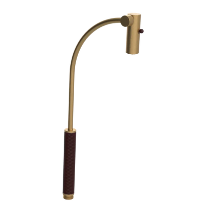 Rubinet Hand Held Shower Bidet Only Satin Gold