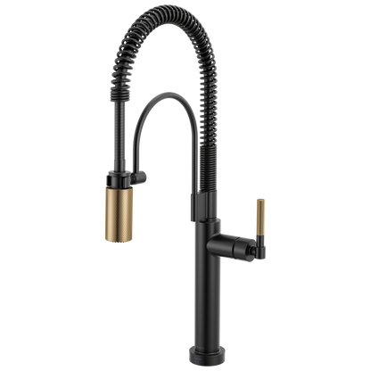Brizo Smarttouch Semi Professional Kitchen Faucet Knurled Handle