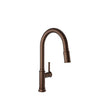 Baril High single-hole kitchen faucet with 2-function pull-down spray