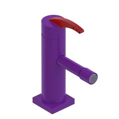 Rubinet Single Control Bidet Fitting (less drain) Purple Haze