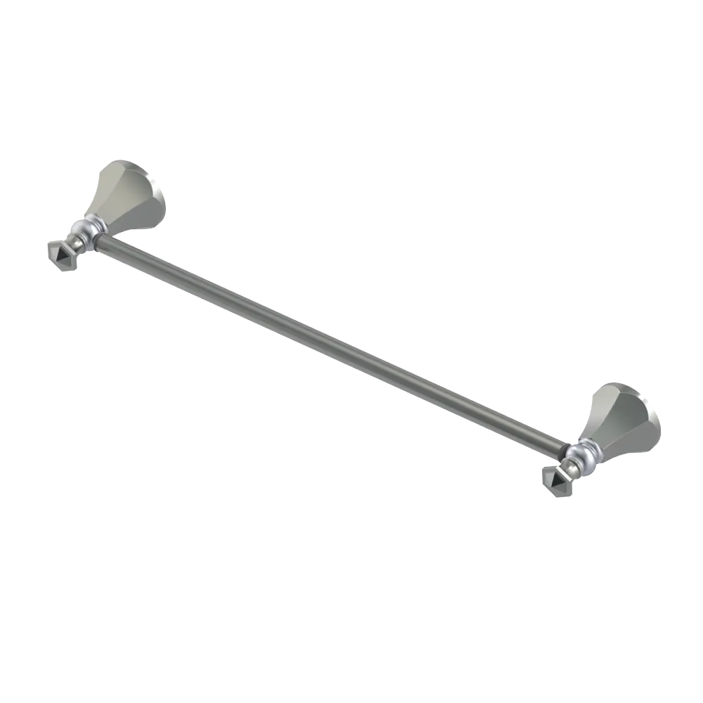 Rubinet Towel Bar 24" Satin Nickel