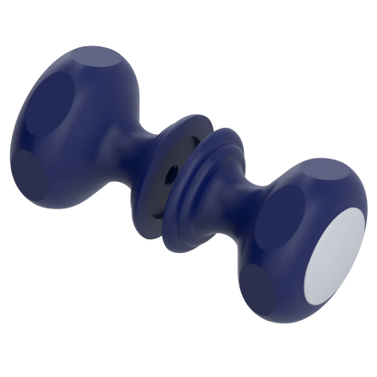 Rubinet Shower Door Knob (set) Midnight Blue