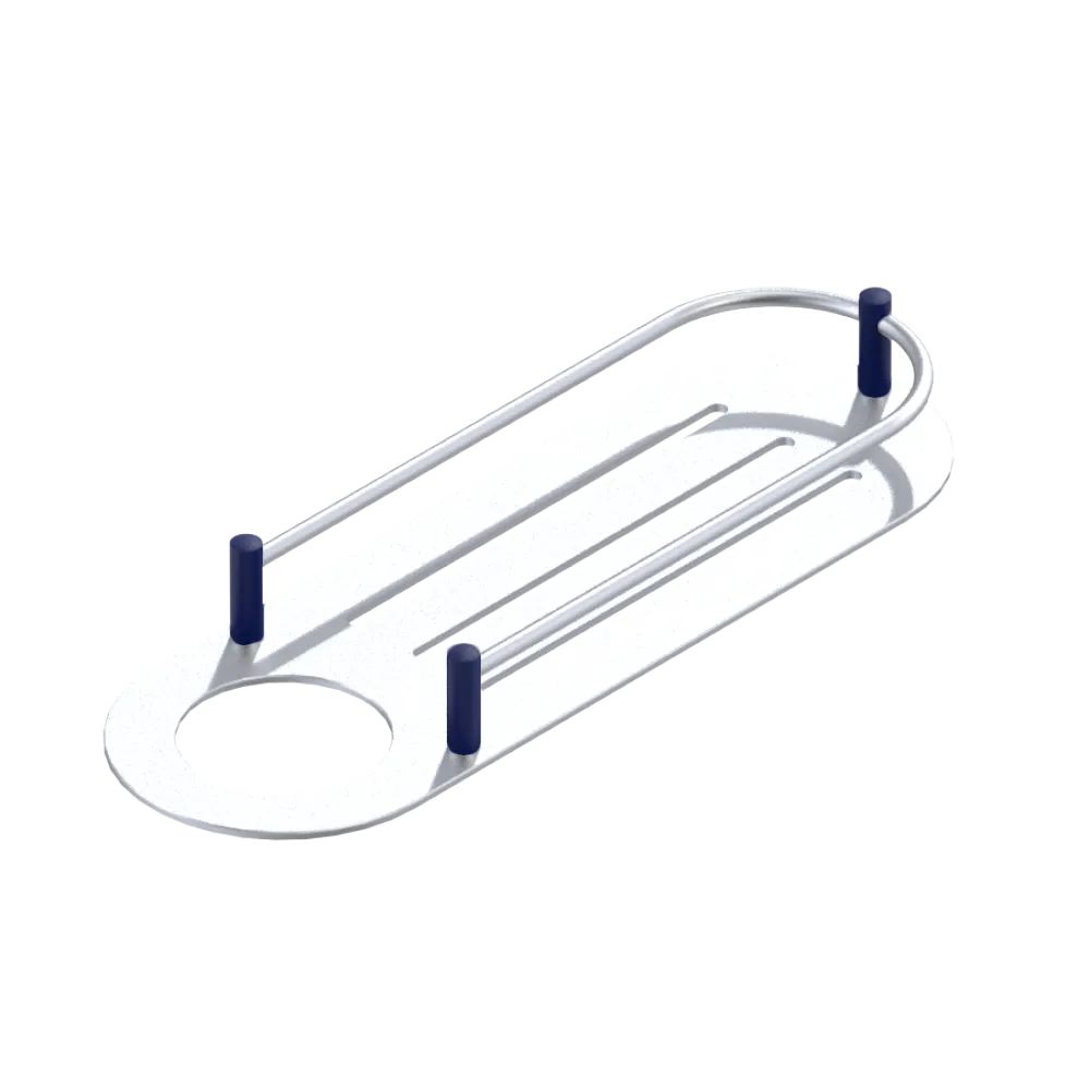 Rubinet Shelf Only Satin Chrome