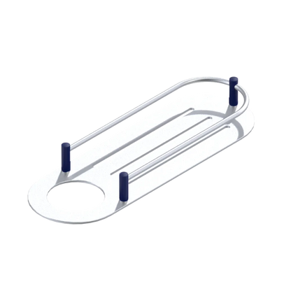 Rubinet Shelf Only Satin Chrome