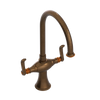 Rubinet Two Handle Single Hole Kitchen Set Oil Rubbed Bronze