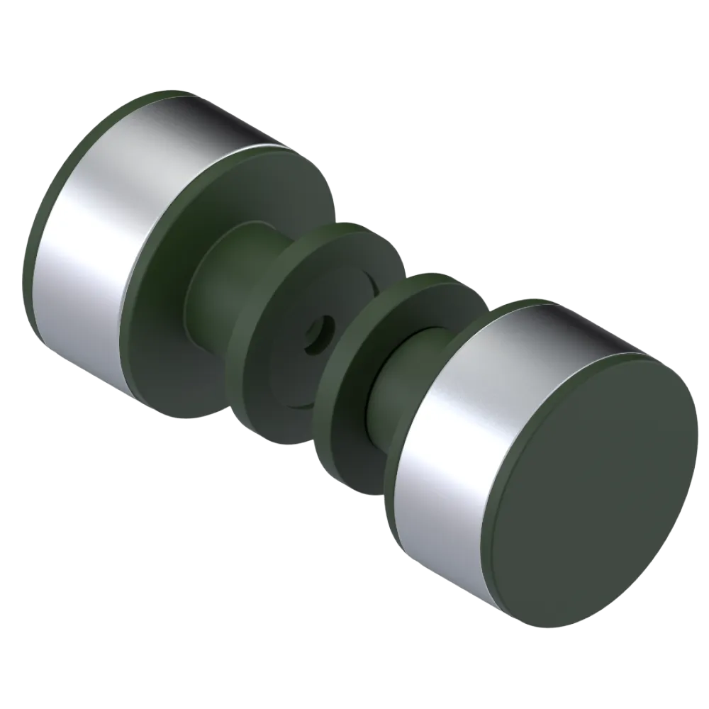Rubinet Shower Door Knob (set) Green Envy
