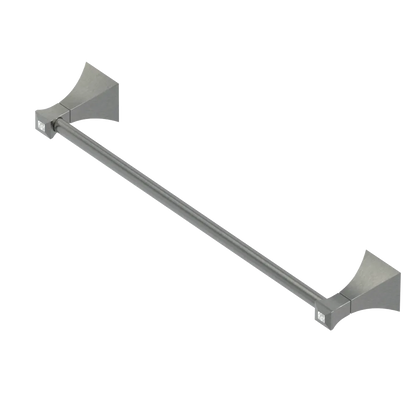 Rubinet Towel Bar 24" Satin Nickel