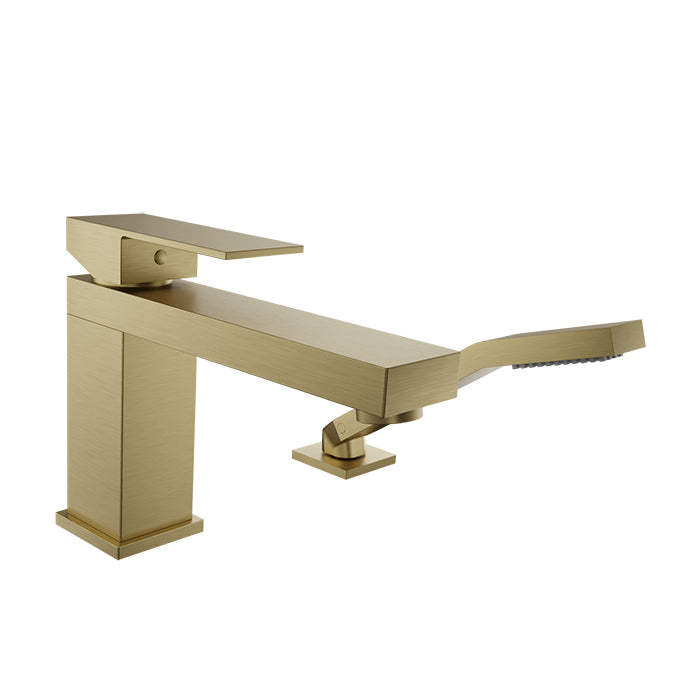 Baril 2-piece tub filler with hand shower