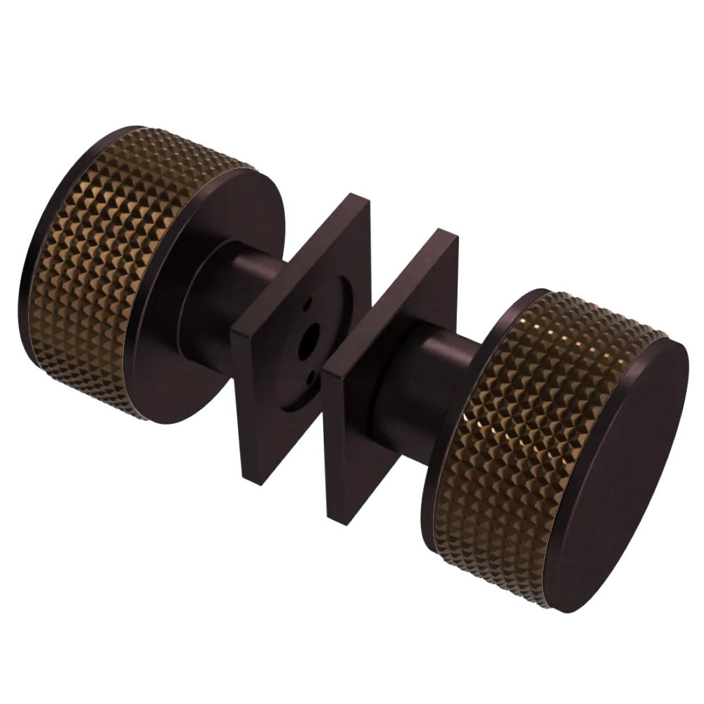 Rubinet Shower Door Knob (set) Oil Rubbed Bronze