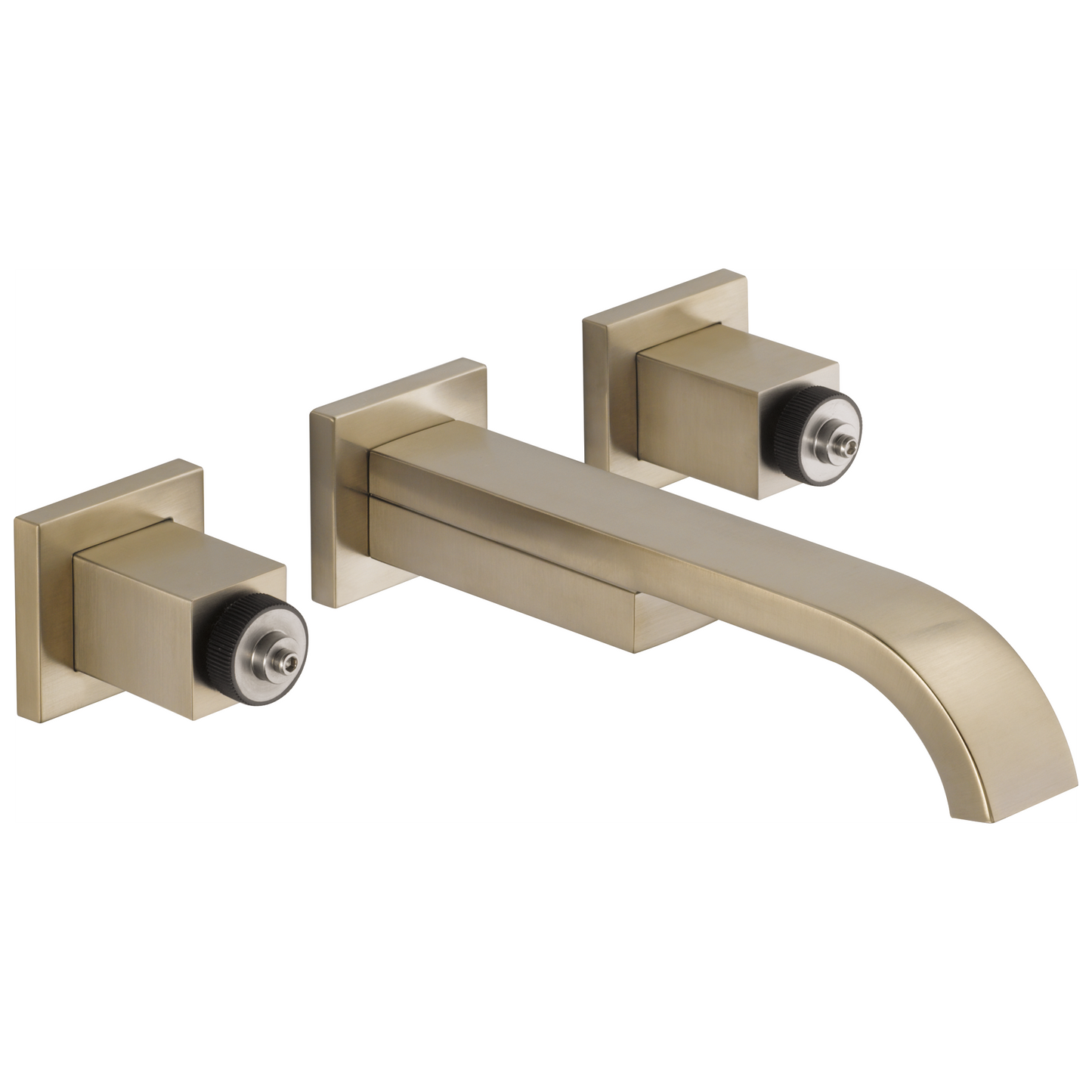 Brizo Two Handle Wall Mount Lavatory Faucet Less Handles 12 Gpm
