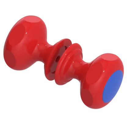 Rubinet Shower Door Knob (set) Red