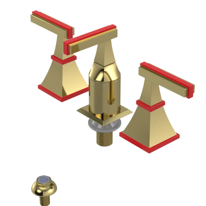 Rubinet Bidet Fitting with Spray, Diverter, and Vacum Breaker (Less Drain) Bright Brass
