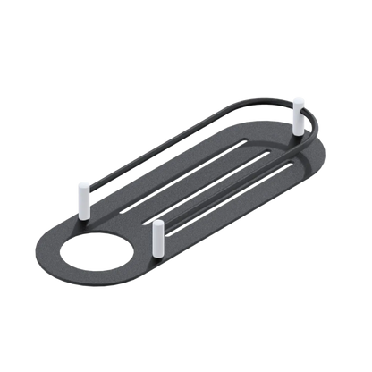 Rubinet Shelf Only Matt Black