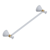 Rubinet Towel Bar 24" Matt White