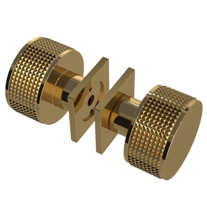 Rubinet Shower Door Knob (set) Gold