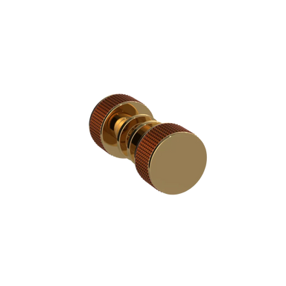 Rubinet Shower Door Knob (set) Gold