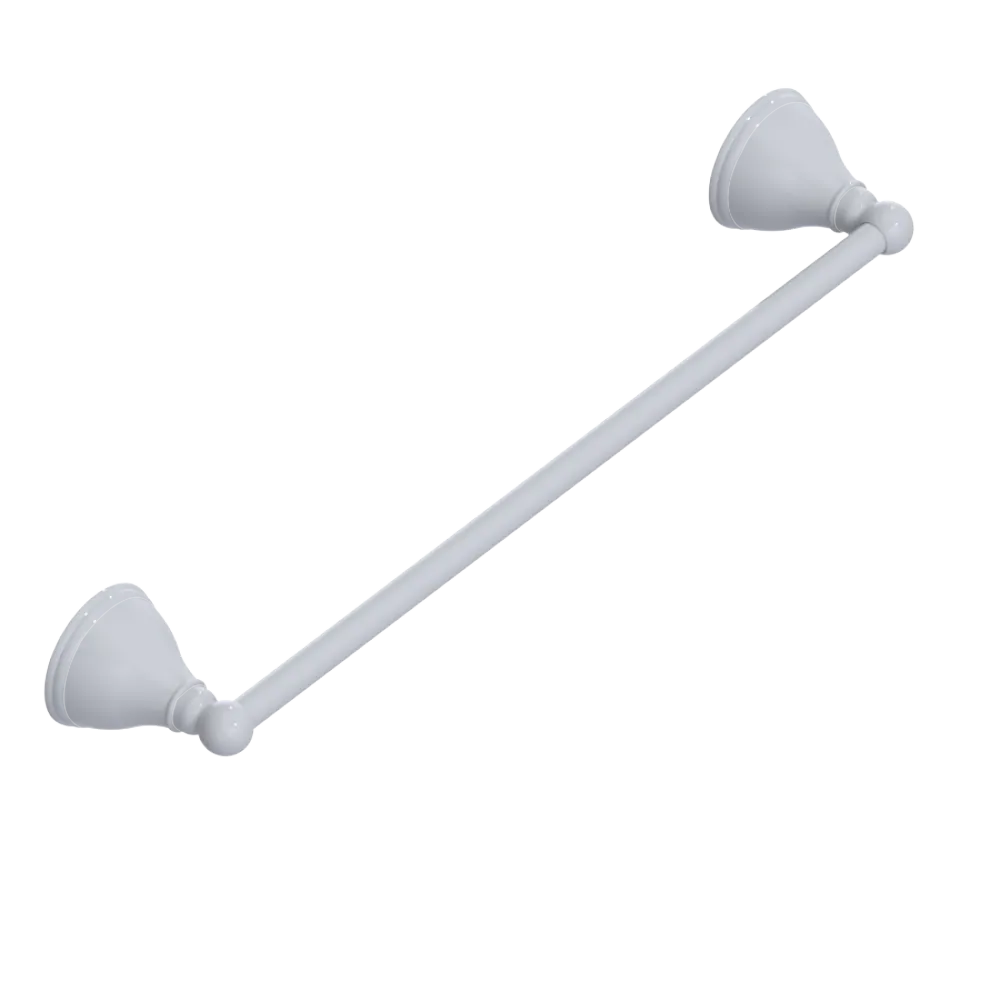 Rubinet Towel Bar 18" White