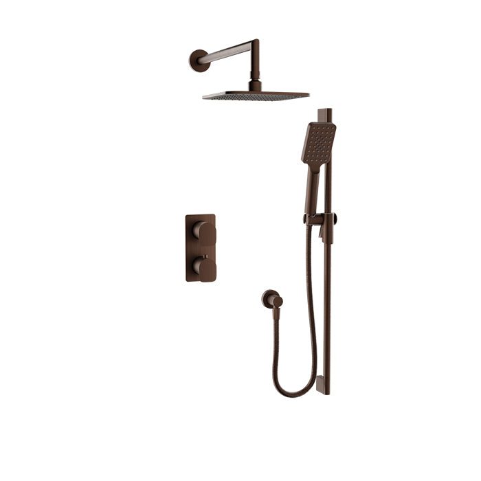 Baril Complete thermostatic pressure balanced shower kit