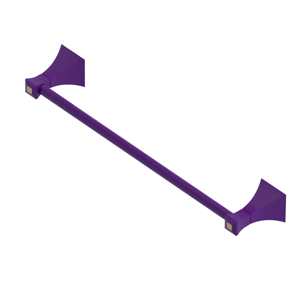 Rubinet Towel Bar 24" Purple Haze