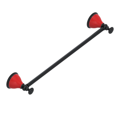 Rubinet Towel Bar 24" Matt Black
