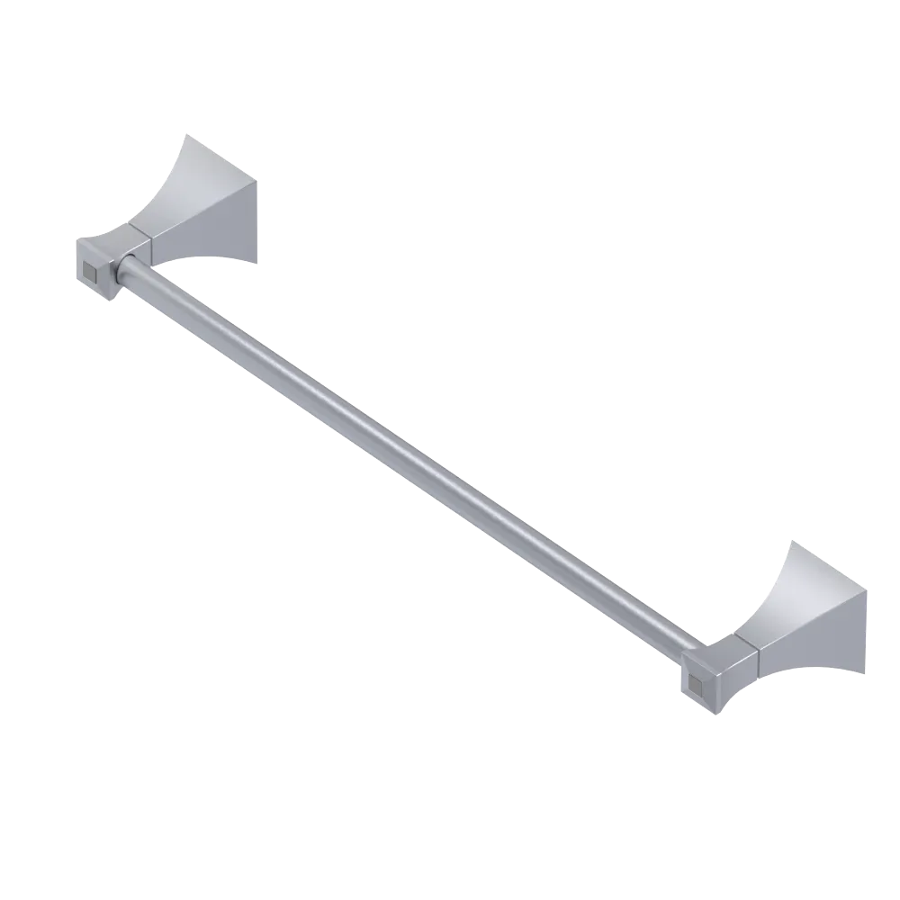 Rubinet Towel Bar 18" Satin Chrome