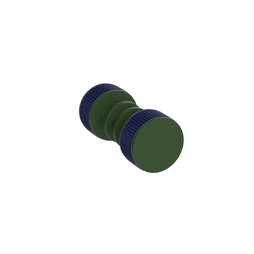 Rubinet Shower Door Knob (set) Green Envy