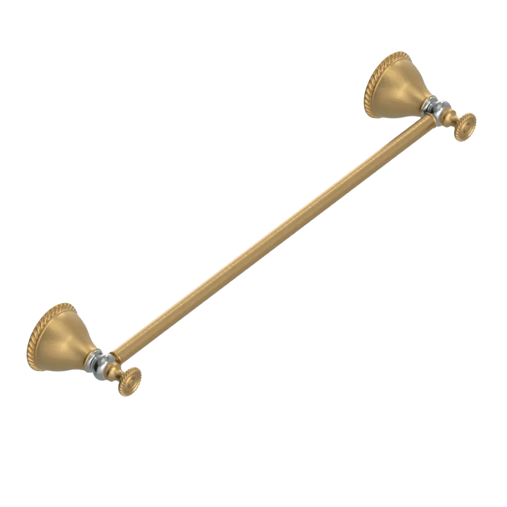 Rubinet Towel Bar 24" Satin Gold