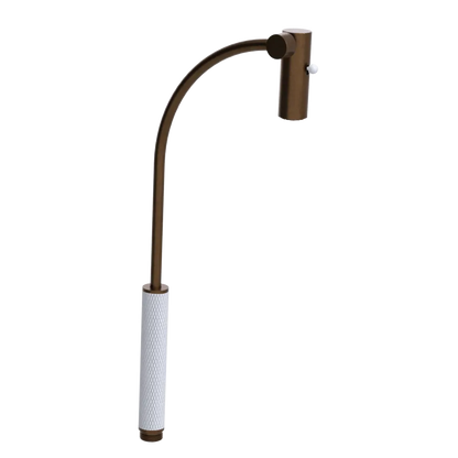 Rubinet Hand Held Shower Bidet Only Tuscan Brass