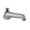 Rubinet Tub Filler Spout Deck Mount Polished Nickel
