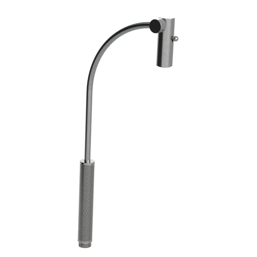 Rubinet Hand Held Shower Bidet Only Satin Nickel