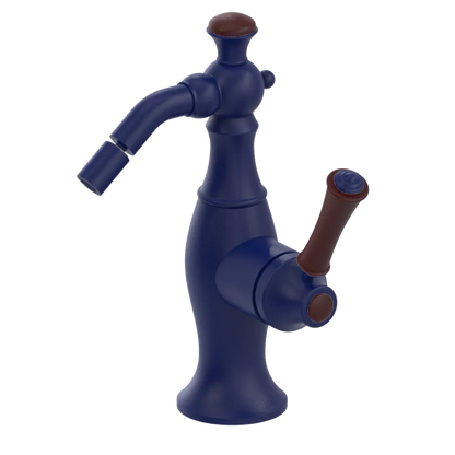 Rubinet Single Control Bidet Fitting (less drain) Midnight Blue