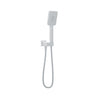 Baril 3-spray anti-limestone hand shower on wall-mounted supply elbow