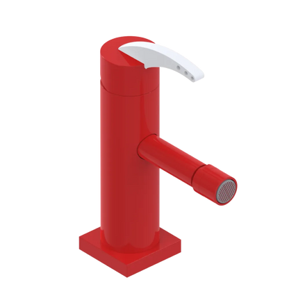 Rubinet Single Control Bidet Fitting (less drain) Red