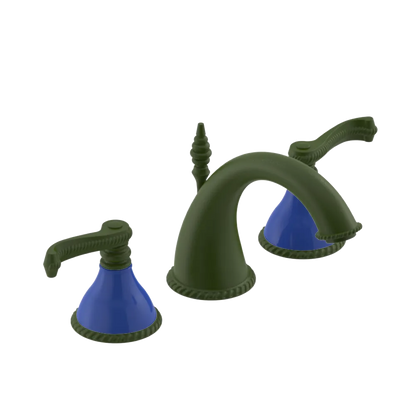 Rubinet Widespread Lav. Set. (less drain) Green Envy