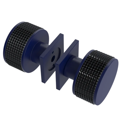 Rubinet Shower Door Knob (set) Midnight Blue