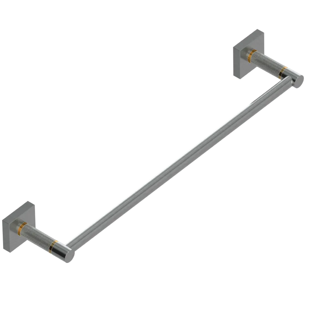 Rubinet 24" TOWEL BAR Satin Nickel