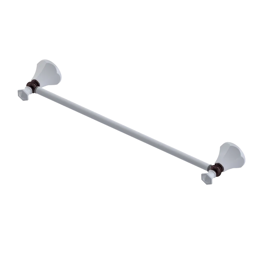 Rubinet Towel Bar 18" White