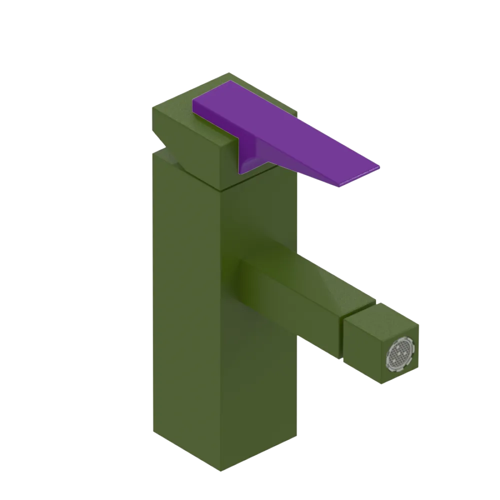 Rubinet Single Control Bidet Fitting (less drain) Green Envy