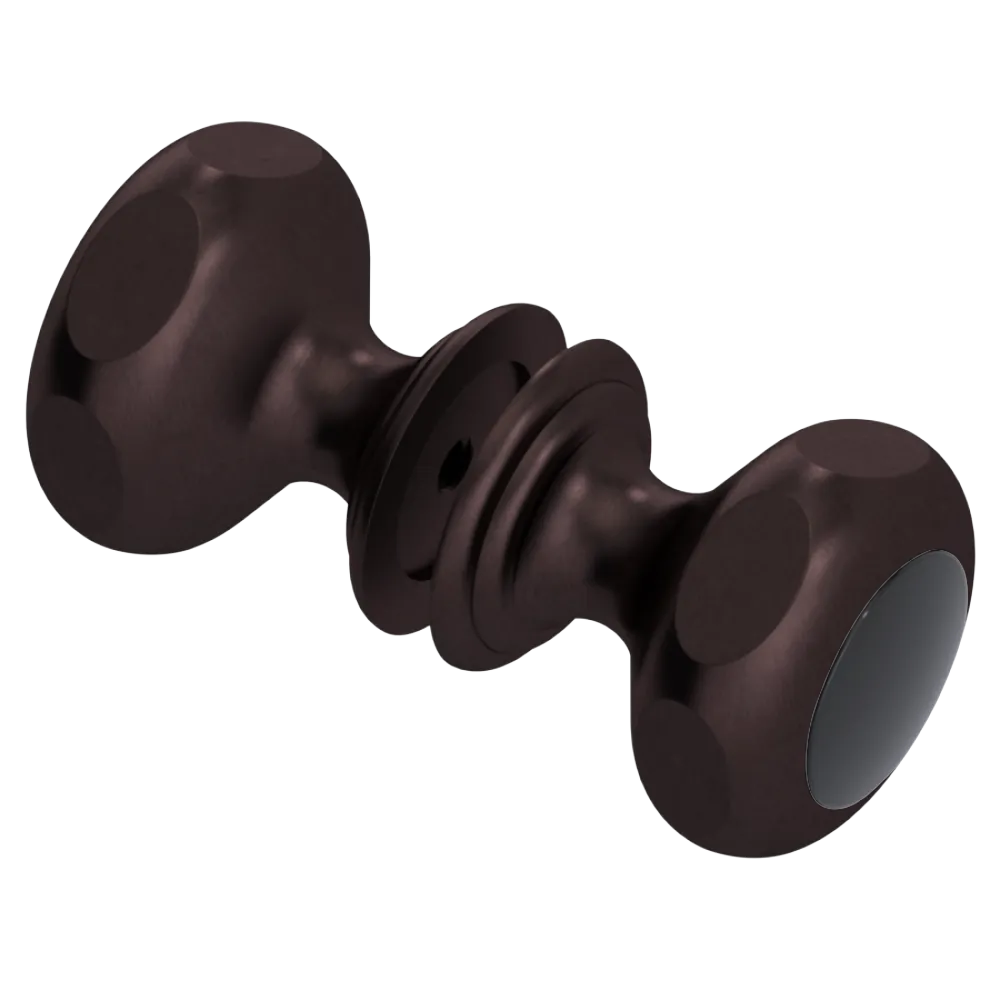 Rubinet Shower Door Knob (set) Oil Rubbed Bronze