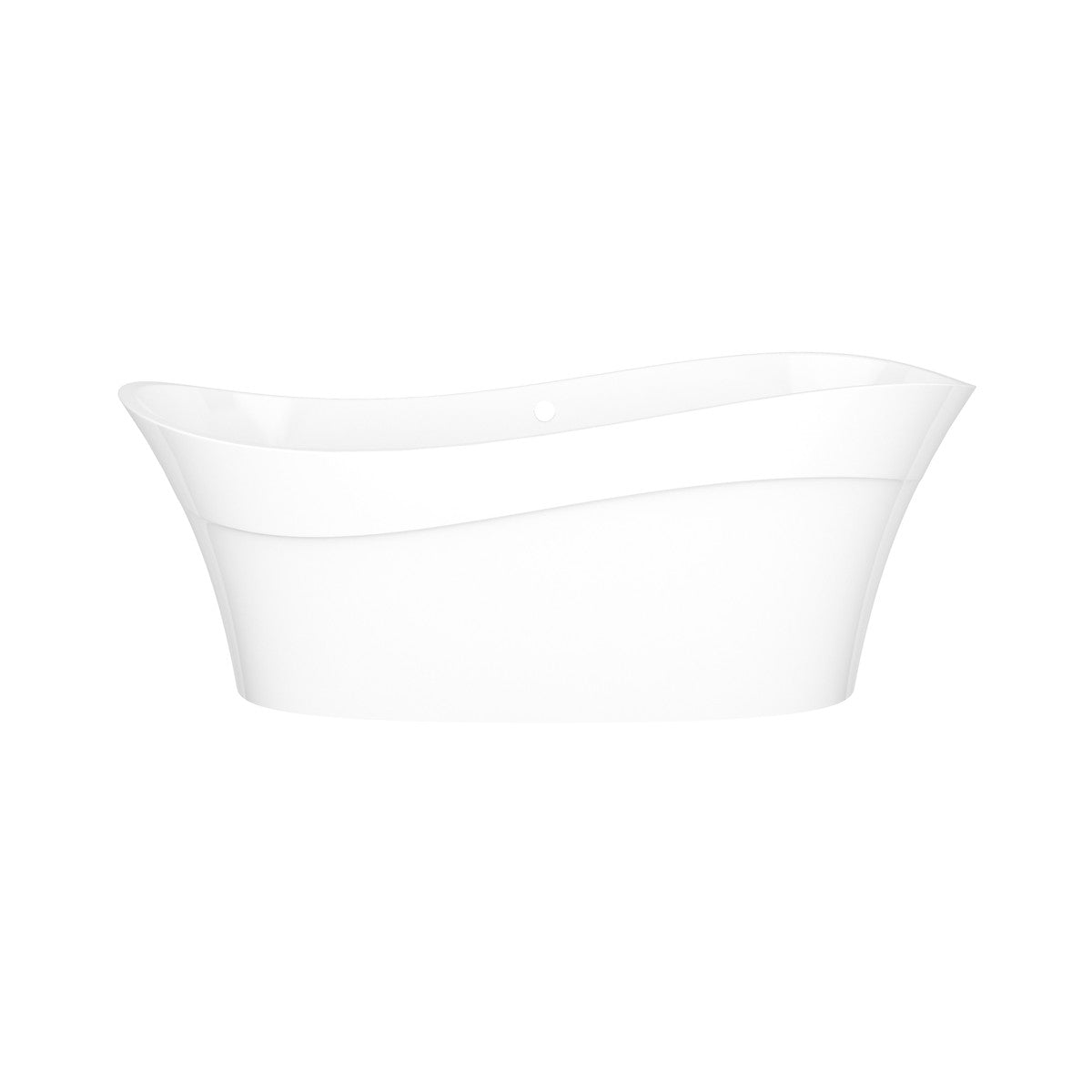 Victoria+Albert Pescadero 67" x 32" Freestanding Soaking Bathtub With Void - Standard White (Gloss)