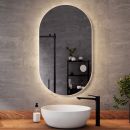 KALIA ECLIPSELED-illuminated bathroom mirror - 22" x 38"