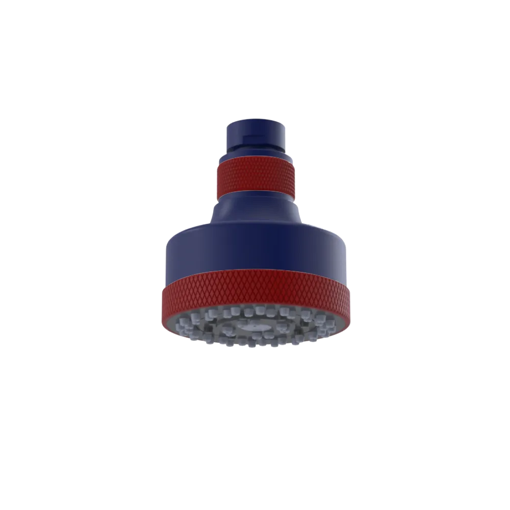 Rubinet 3 FUNCTION SHOWER HEAD Midnight Blue